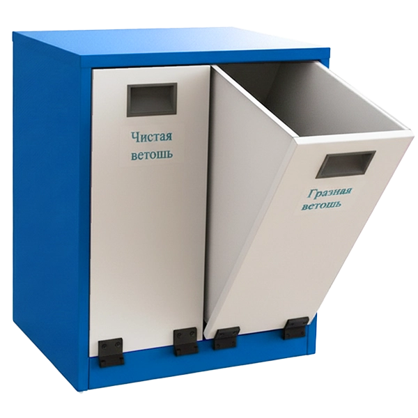 ящик для ветоши с двумя отделениями увеличенный дв-600 фото