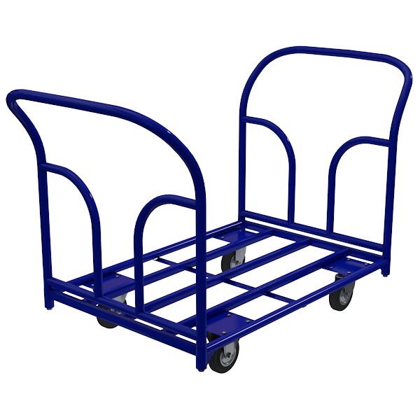 тележка платформенная каркасная ткд 8 с двумя ручками фото