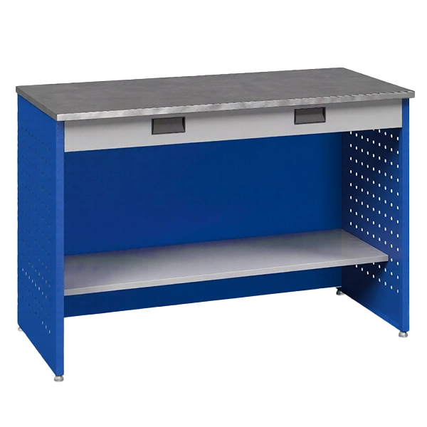слесарный стол-верстак с выдвижным ящиком св-12-02