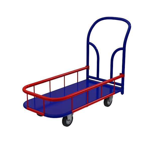 тележка платформенная с бортом тпб 9 фото