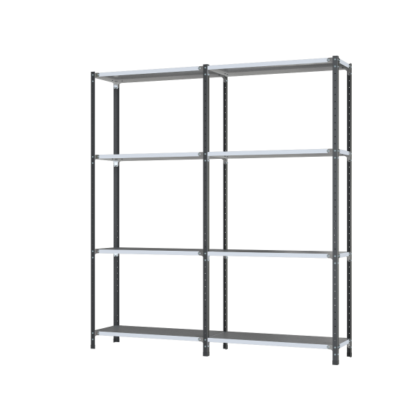 антистатический стеллаж ст-012 (2000x2000x400) прямые полки фото