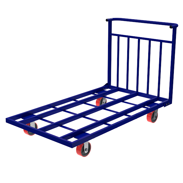 тележка платформенная усиленная тт 7 полиуретан фото