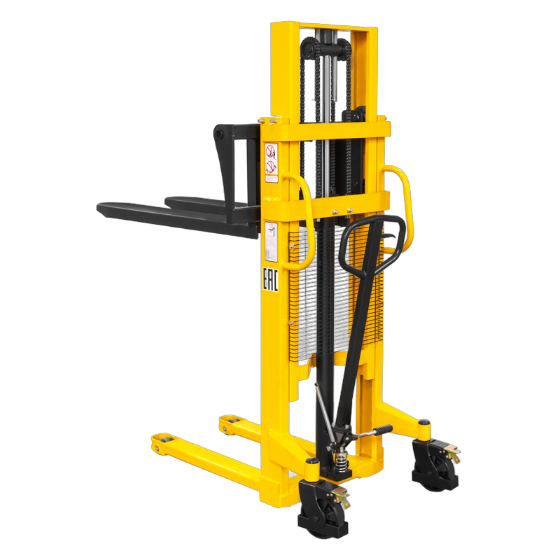 штабелер гидравлический sda 1020 (1000 кг; 2 м; вилы 300-850 мм) smartlift