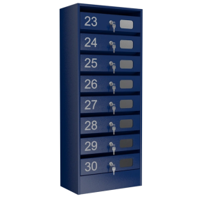 почтовый ящик 8-секционный серия эталон колор с окошком фото