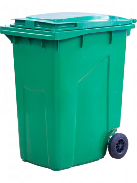 контейнер мусорный пластиковый 360 литров фото
