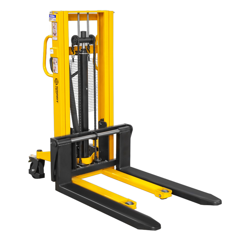 штабелер гидравлический sda 1020 (1000 кг; 2 м; вилы 300-850 мм) smartlift