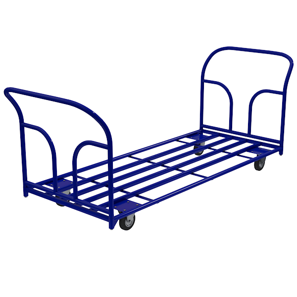 тележка платформенная каркасная ткд 12 с двумя ручками фото