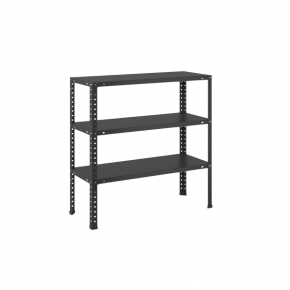 стеллаж es 75kd/75x30/3 black