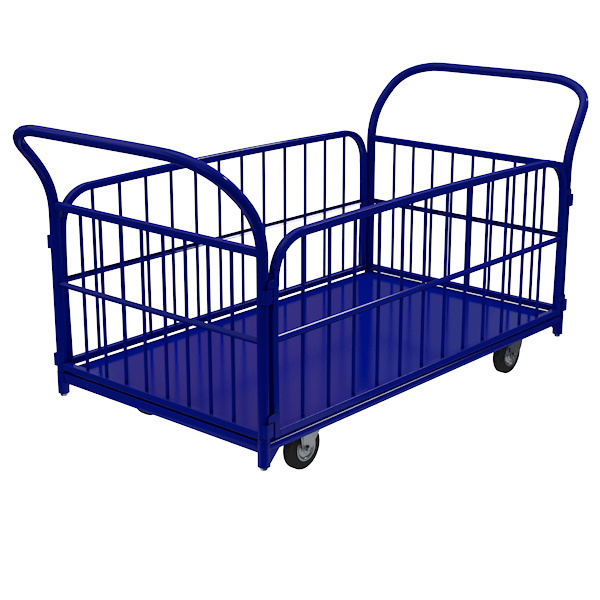 тележка платформенная с трубчатыми бортами тб 7 фото