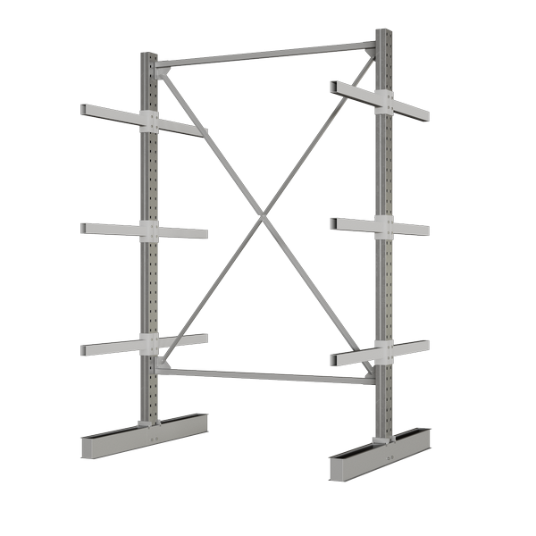 консольный стеллаж клр двухсторонний одинарный 1700 фото