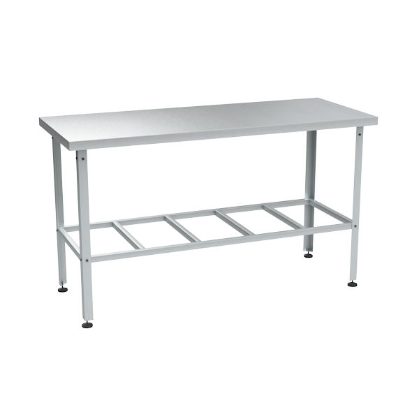 стол из нержавеющей стали 870x1500x600 фото
