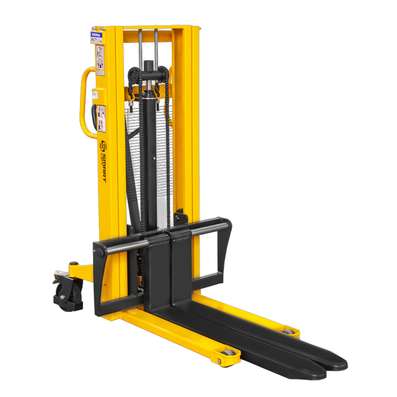 штабелер гидравлический sda 1520 (1500 кг; 2 м; вилы 300-850 мм)  smartlift