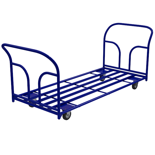 тележка платформенная каркасная ткд 10 с двумя ручками фото