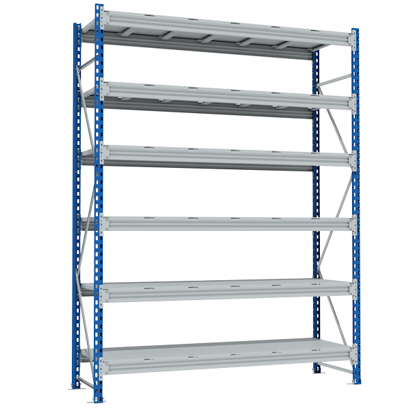 стеллаж sgr 2500x1800x600 6 полок