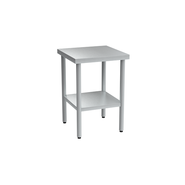 стол из нержавеющей стали 870x600x600 фото