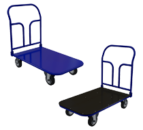 Типы платформенных тележек