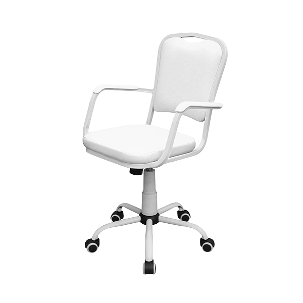 кресло для учреждений кр09(1) белое фото