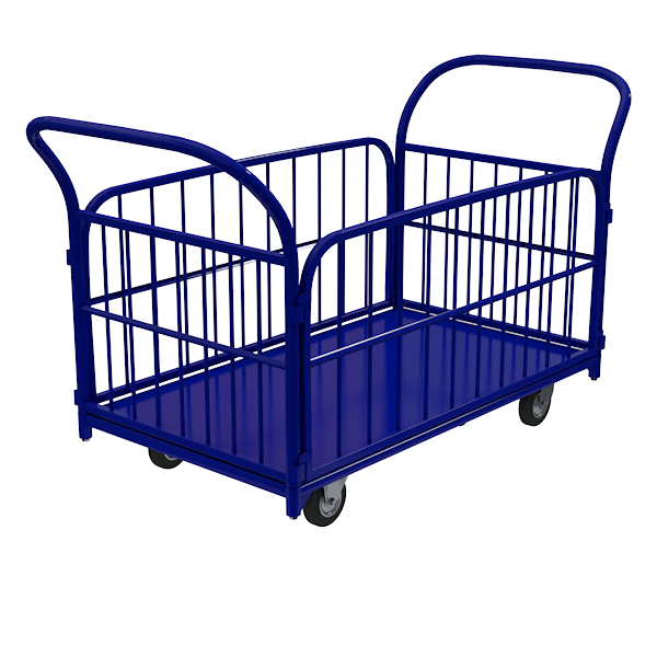 тележка платформенная с трубчатыми бортами тб 5 фото