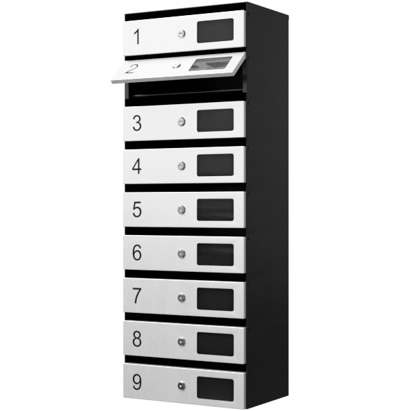 почтовый ящик 9-секционный серия ультра фото