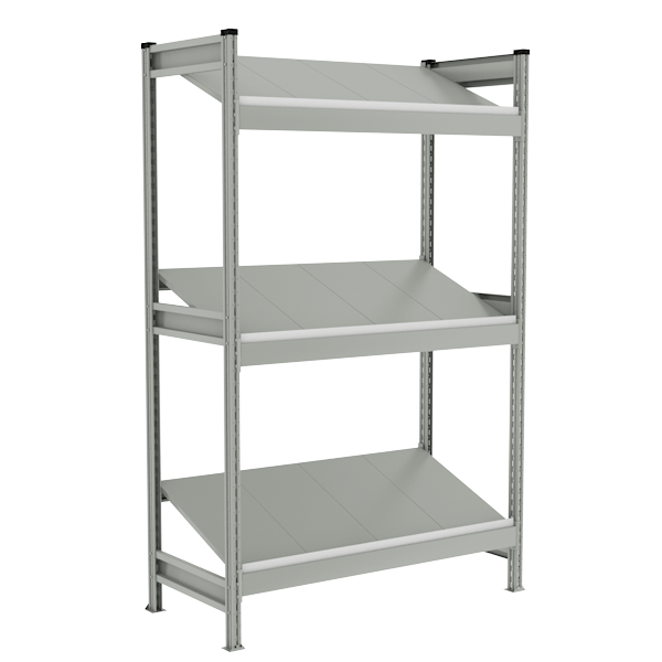 стеллаж с наклонными полками ст-023 фото