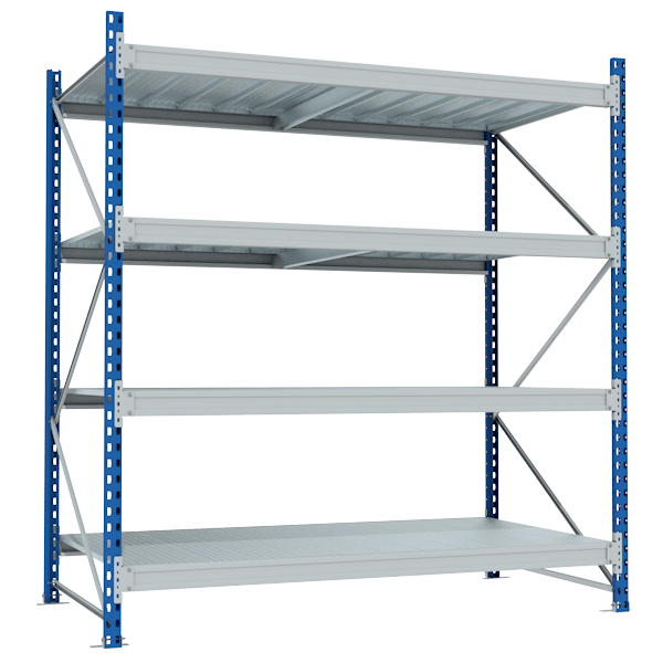 среднегрузовой стеллаж sgr 2000x1800x1000 фото