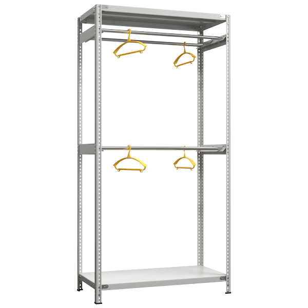 стеллаж-вешало sfc 2000х1000х500 2 полки фото