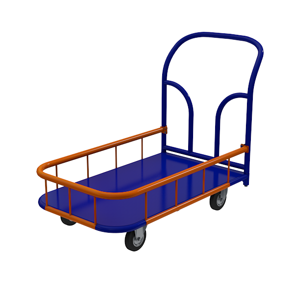 тележка платформенная с бортом тпб 3 фото