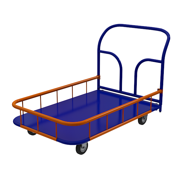 тележка платформенная с бортом тпб 6 фото