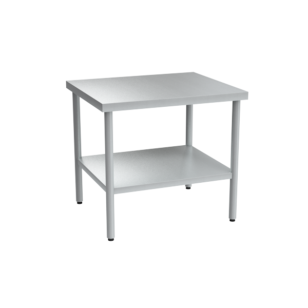 стол разделочный стальной 870x950x800 фото