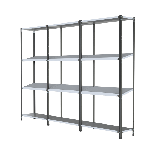 антистатический стеллаж ст-012 2000x3000x400 наклонные полки фото