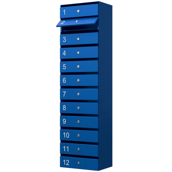 почтовый ящик 12-секционный серия ультра фото