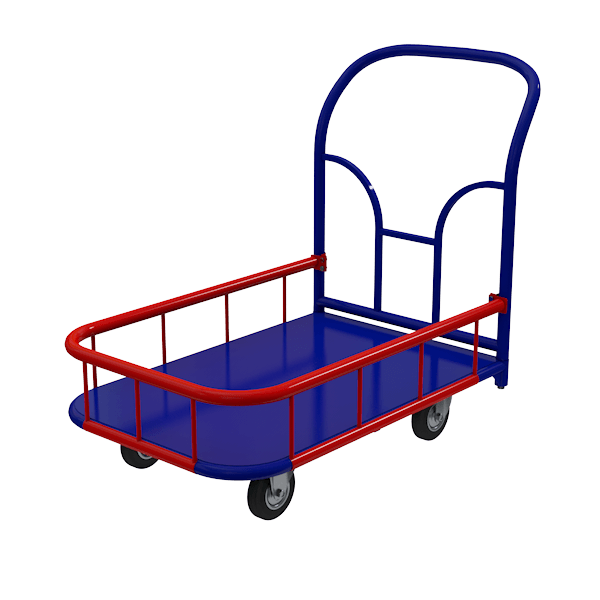 тележка платформенная с бортом тпб 2 фото