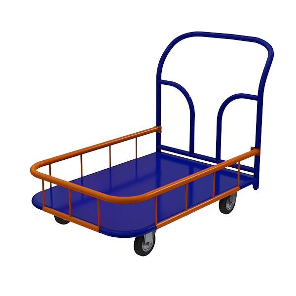 тележка платформенная с бортом тпб 8 фото