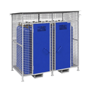 клеть для хранения до 21 баллона без креплений сварная, настил пвл