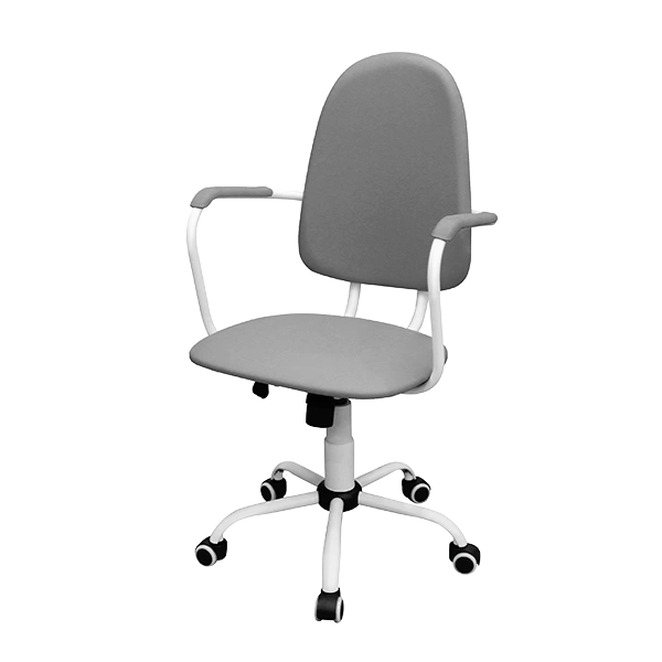 кресло для персонала кр14(1) серое фото