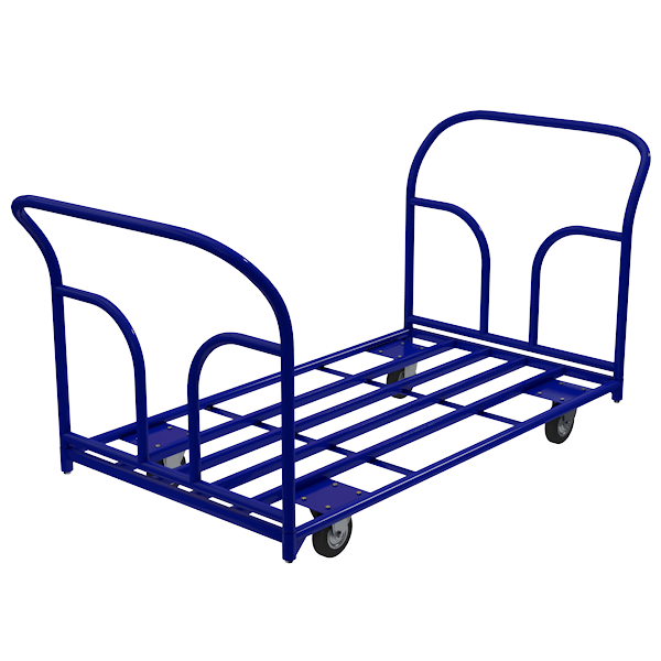 тележка платформенная каркасная ткд 7 с двумя ручками фото