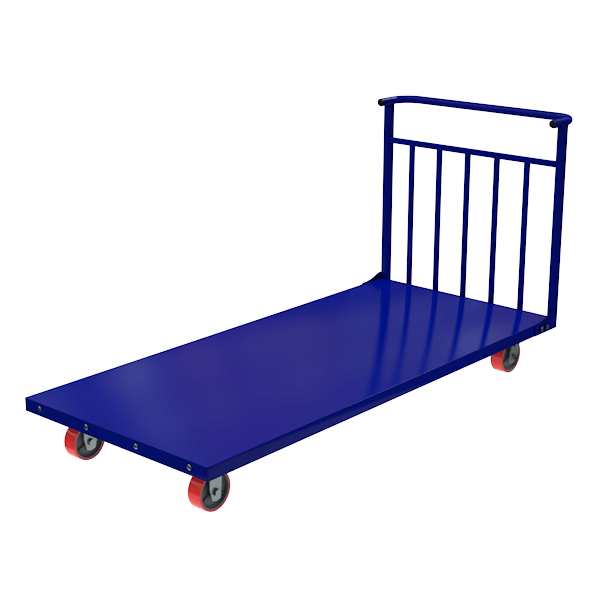 тележка платформенная усиленная тпу 10 полиуретан фото