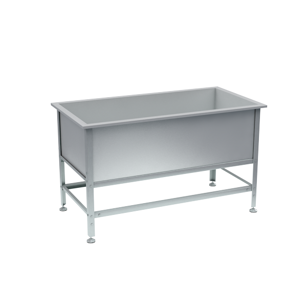 ванна моечная 1 раковина 870x1550x800 фото