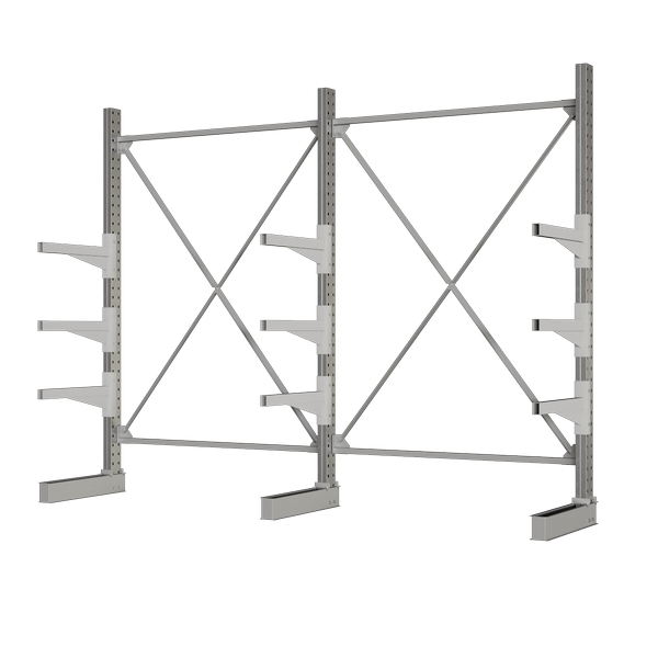 консольный стеллаж кср односторонний двойной фото