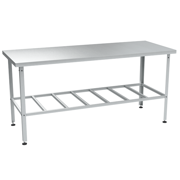 стол из нержавеющей стали 870x1800x700 фото