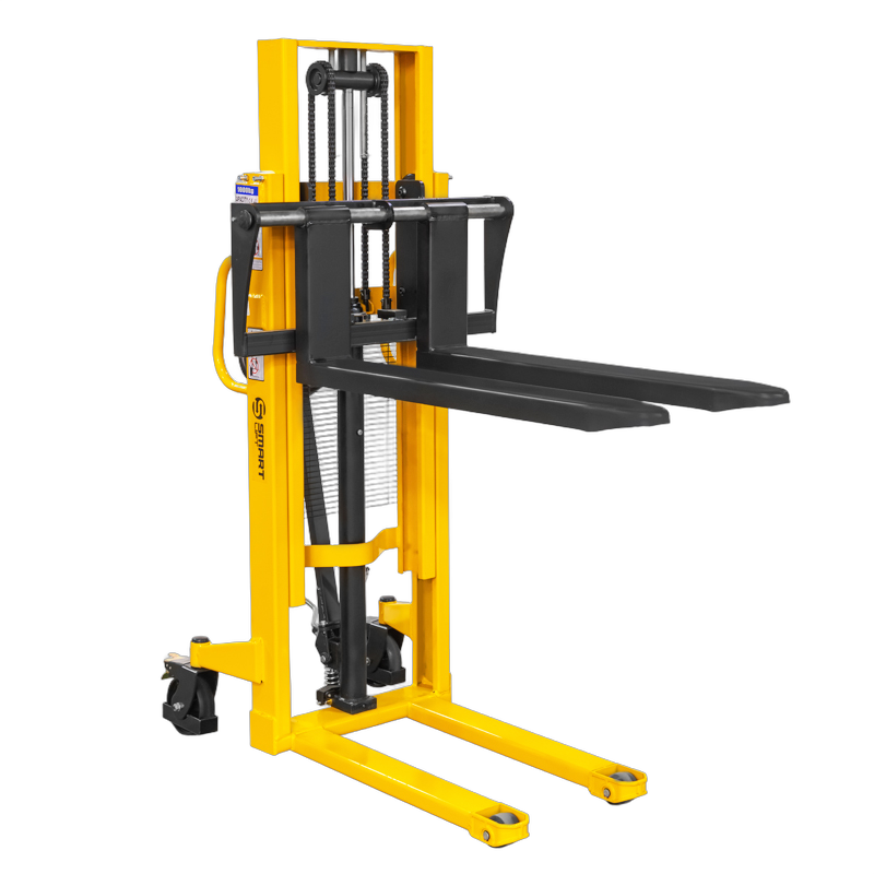 штабелер гидравлический sda 1520 (1500 кг; 2 м; вилы 300-850 мм)  smartlift