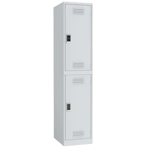 шкаф двухсекционный для одежды сварной с электронным замком фото