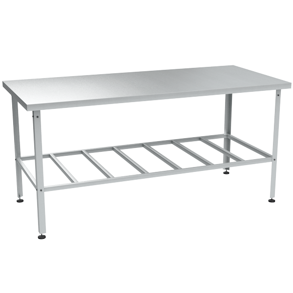 стол из нержавеющей стали 870x1800x800 фото