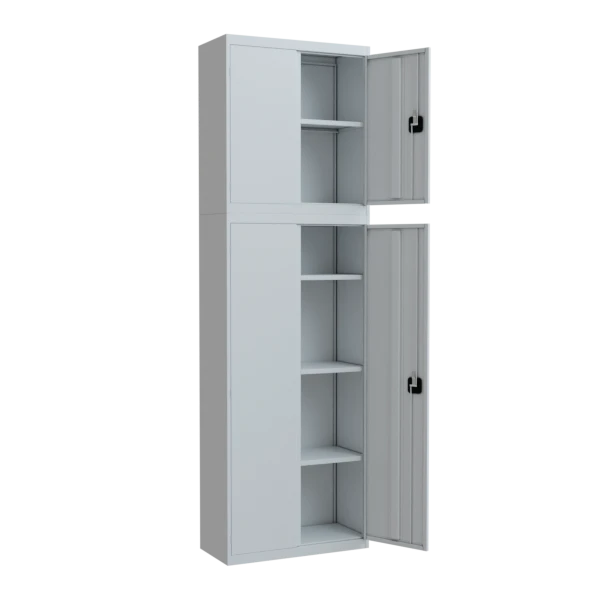 шкаф для документов с антресолью 400 собранный фото