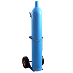 тележка для кислородного баллона с одной ручкой гбр 1 фото