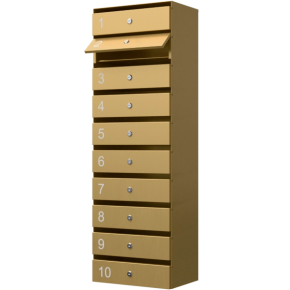 почтовый ящик 10-секционный серия ультра фото