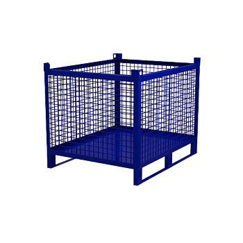 контейнер металлический сетчатый кс-07 фото