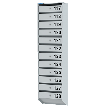 почтовый ящик на 12 ячеек базис фото