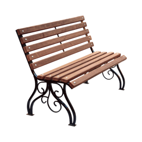 скамейка кованая фото