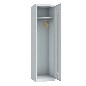 гардеробный шкаф одностворчатый сварной для раздевалки фото